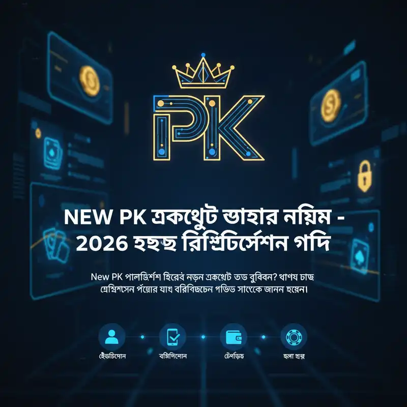 New PK একাউন্ট খোলার নিয়ম